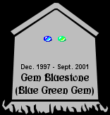 Blue Green Gem/Gem Bluestone